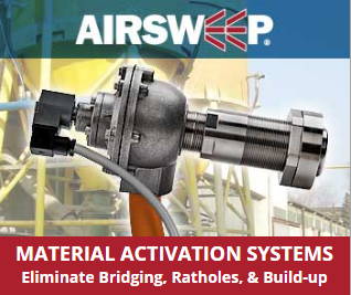 ขจัดวัสดุติดขัดใน Silo ผลิตอาหารสัตว์ด้วย AirSweep Material Activation System